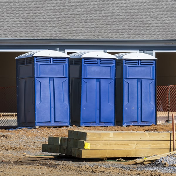 can i customize the exterior of the porta potties with my event logo or branding in Southside Alabama